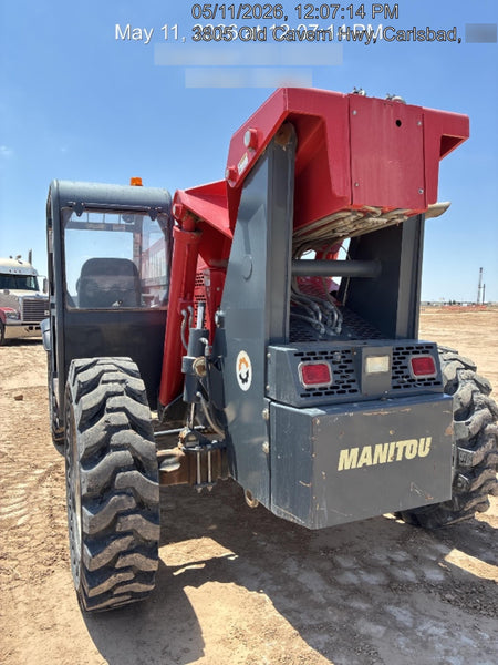 2018 Manitou MTA10055 Manitou MTA10055 - Canopy, Worklights, Beacon, 66" Carriage, 60" Forks, Solid Tires, Aux Hydraulics