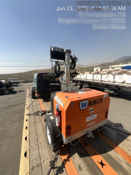 2024 Wanco WLTT-4MM4K Diesel, Deep Sea Controller, Shore Power Plug, Auto Start, (4) 350W LED Floodlights, 4kW Generator, 60 Gal Fuel Tank, 2" Ball, T3