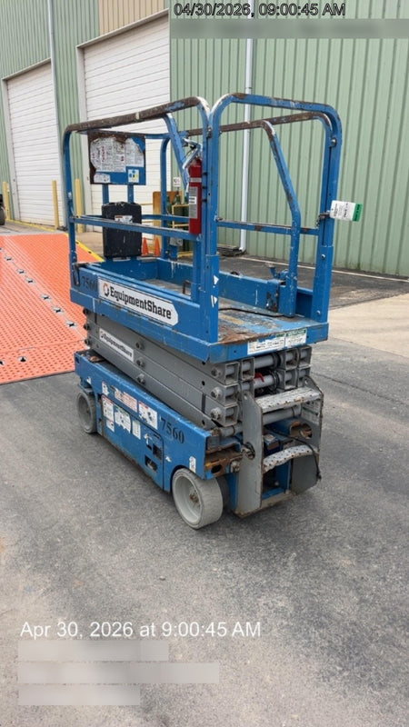 2017 Genie GS-1930 Genie GS-1930 Lift w/Fixed Rail and Chain Entry