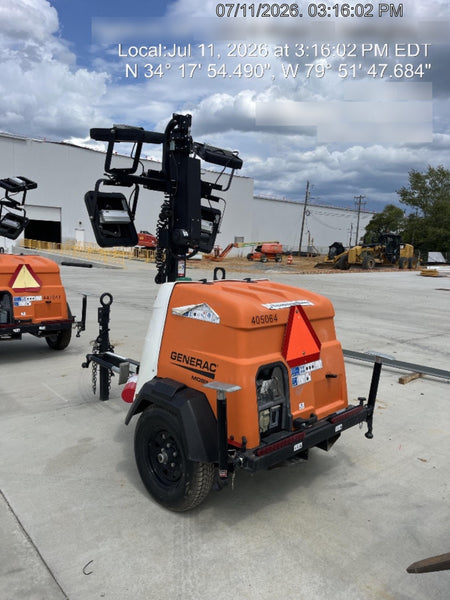 2024 Generac MLT6SKDS-STD4 ELEC WINCH Diesel, Electric Winch Mast, Powerzone Controller, (4) 320W LED Lights, 4kW Generator, 39.9 Gal Fuel Tank, 2" Ball, T3