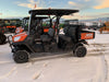 2021 Kubota RTV-X1140W-H Plastic Canopy, Windshield Acrylic Clear, LED Strobe Light, Wire Harness Kit, Back up Alarm