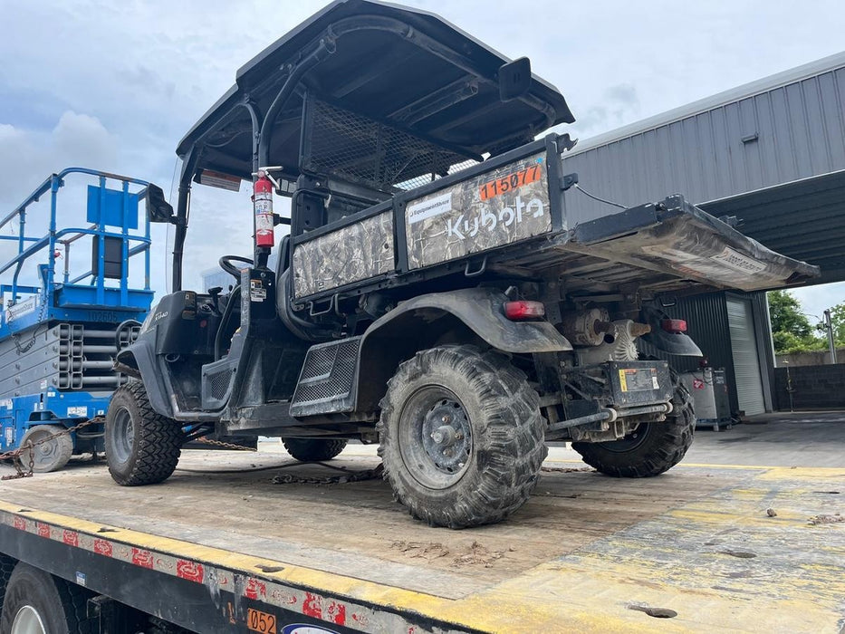 2020 Kubota RTV-X1140 CAMO, CANOPY, STROBE, BACK UP ALARM, WINDSHIELD, FIRE EXT