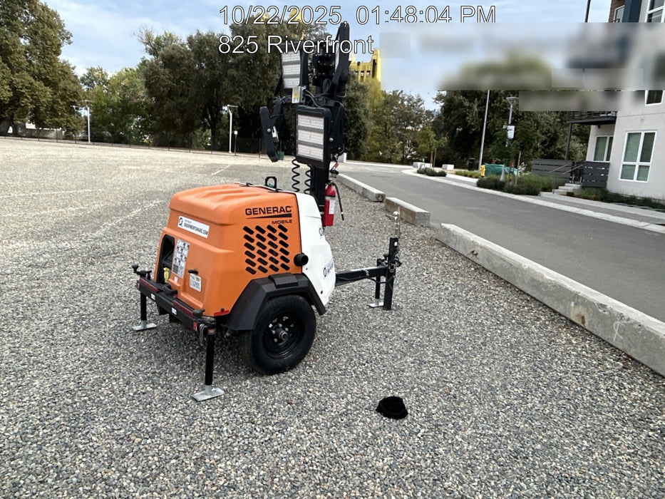 2023 Generac MLT2 Diesel, Flex Switch 120V Input, Powerzone Controller, 
(4) 320W LED Lights, 4kW Generator, 39.9 Gal Fuel Tank, 2" Ball, T3