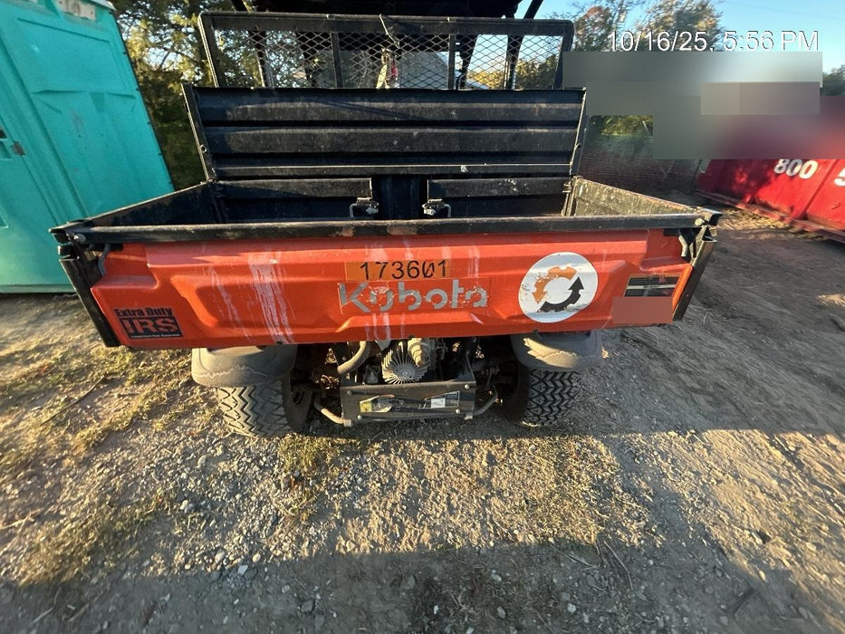 2021 Kubota RTV-X1140W-H Plastic Canopy, Windshield Acrylic Clear, LED Strobe Light, Wire Harness Kit, Back up Alarm