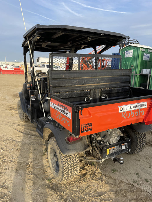 2022 Kubota RTV-X1140W-H Plastic Canopy, Windshield Acrylic Clear, LED Strobe Light, Wire Harness Kit, Back up Alarm