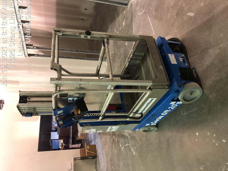 2019 GENIE GR-20
