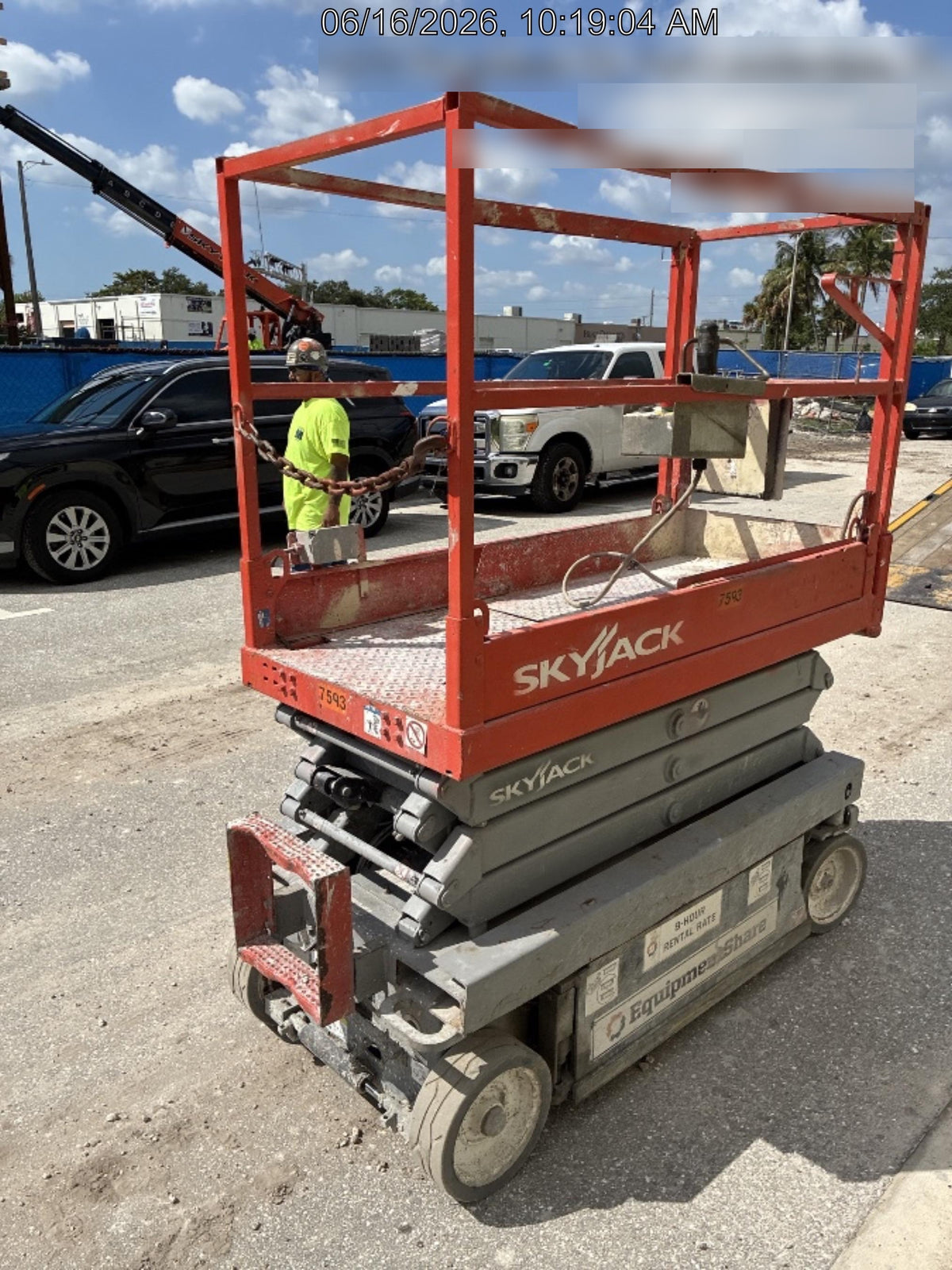 2018 Skyjack SJIII-3219 Skyjack SJIII3219 Scissor Lift w/Trojan Batteries
