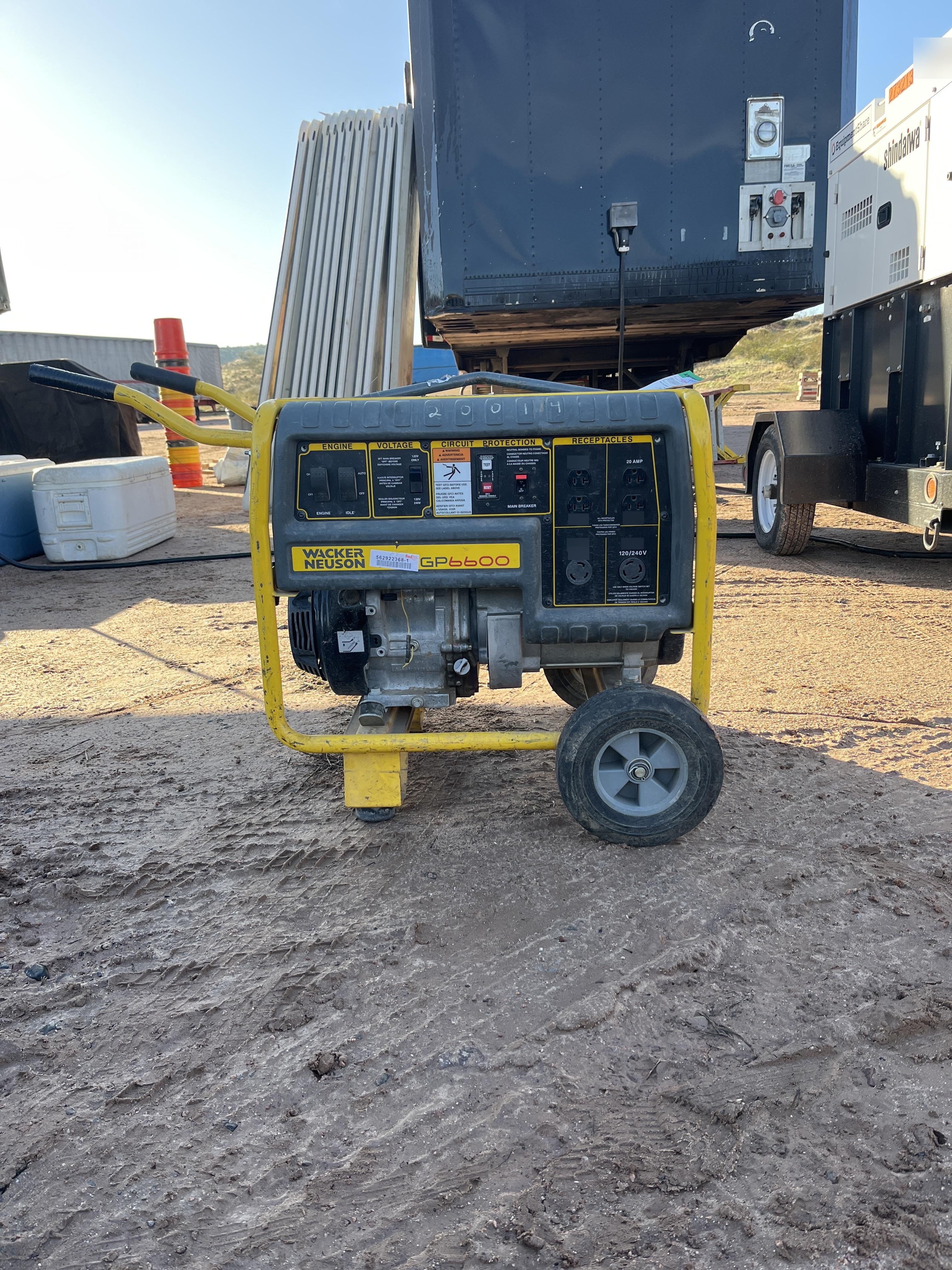 2018 WACKER NEUSON GP6600A