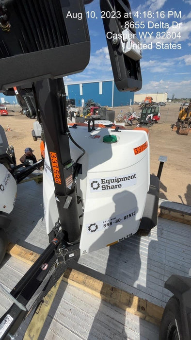 2023 Generac MLT2 Diesel, Flex Switch 120V Input, Powerzone Controller, (4) 320W LED Lights, 4kW Generator, 39.9 Gal Fuel Tank, 2" Ball, T3