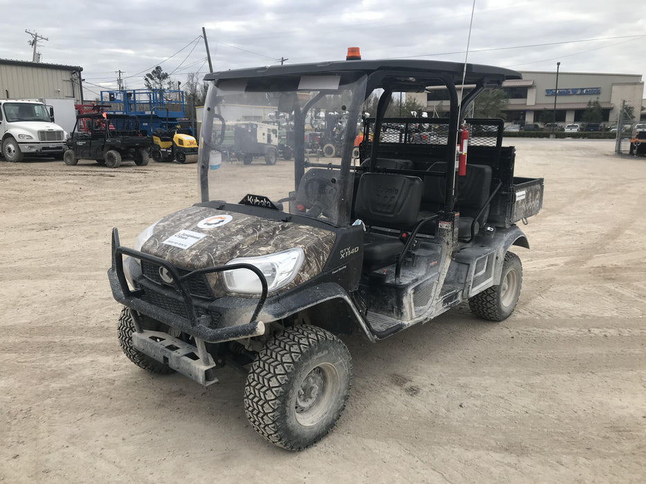 2020 Kubota RTV-X1140 CAMO, CANOPY, STROBE, BACK UP ALARM, WINDSHIELD, FIRE EXT
