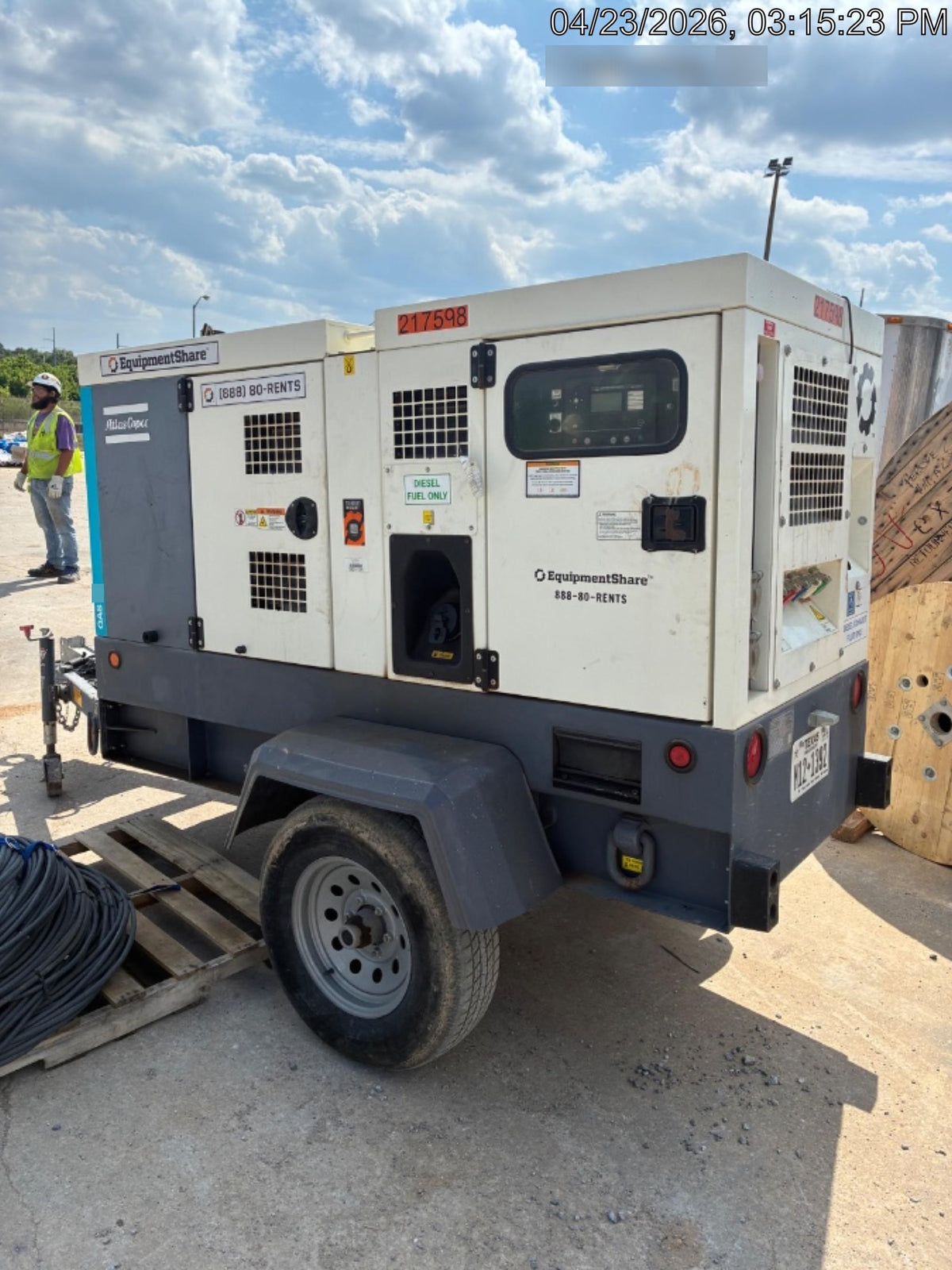 2022 ATLAS COPCO QAS 70