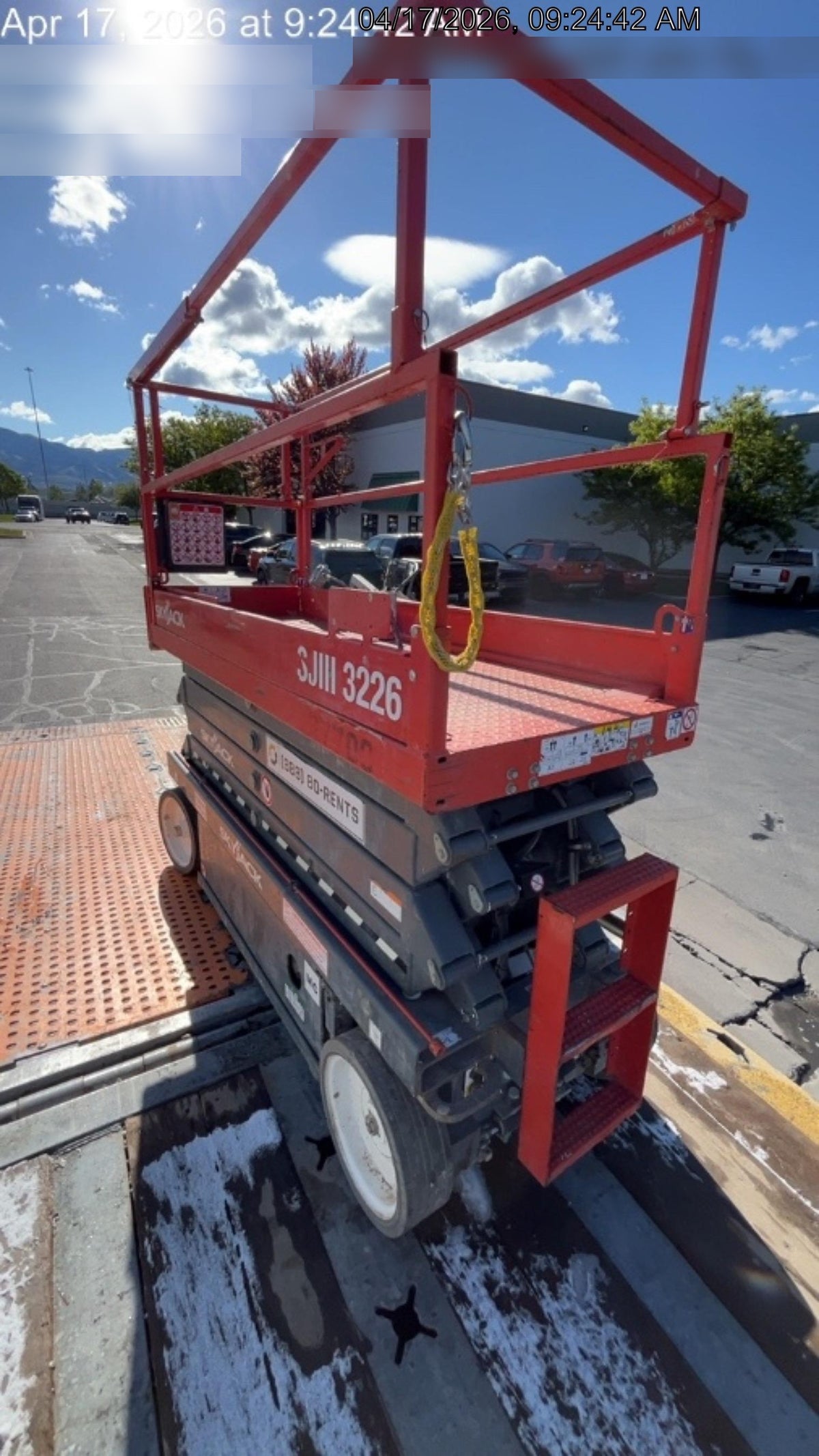 2019 Skyjack SJIII-3226 Standard Options