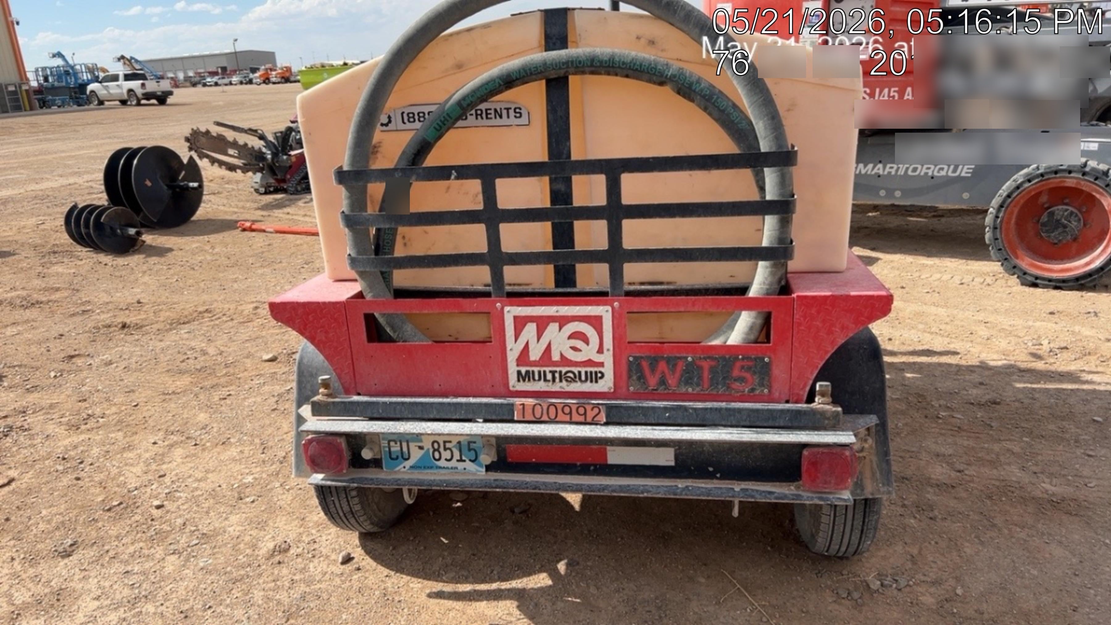 2020 MULTIQUIP WT5C