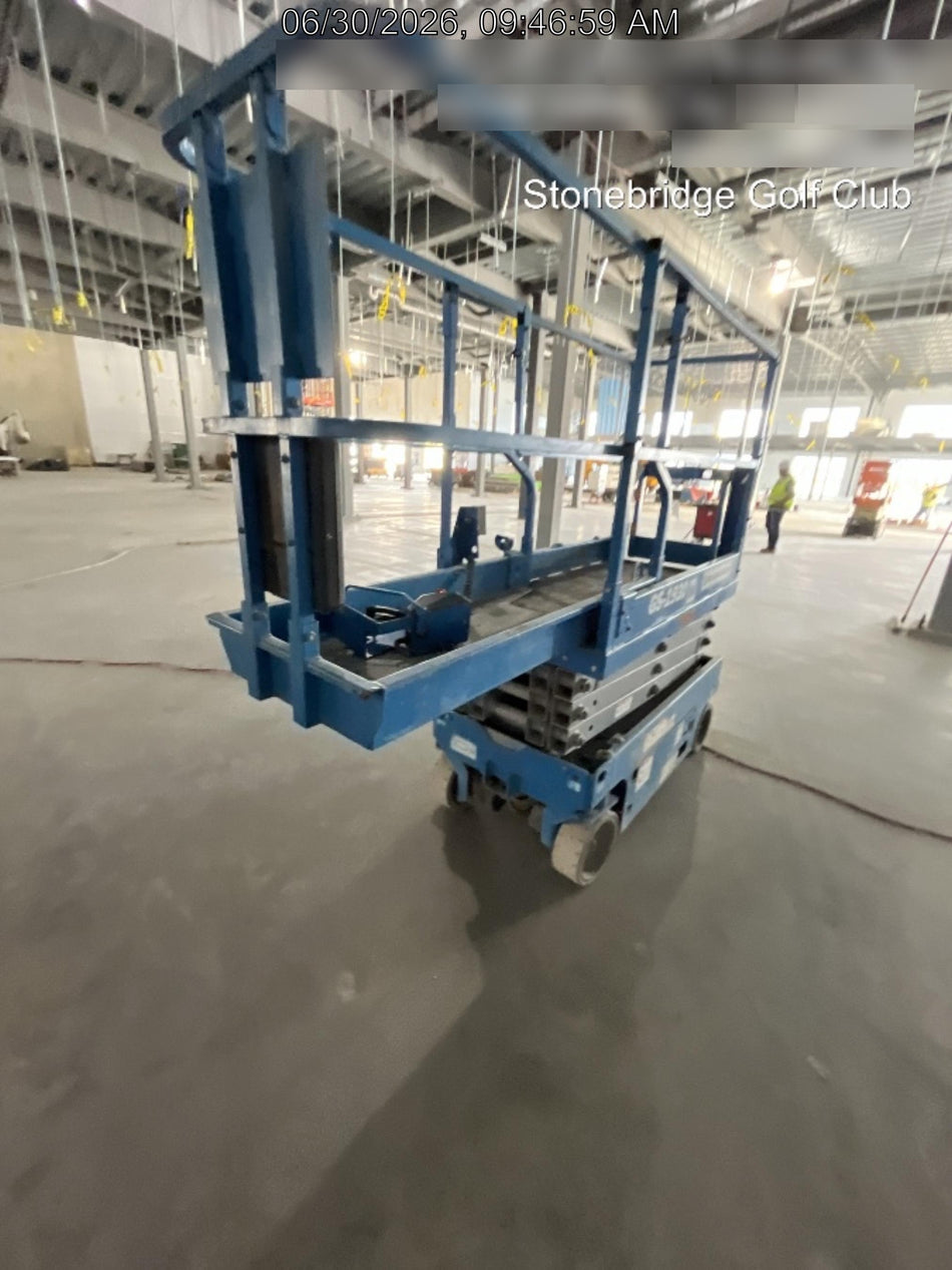 2020 Genie GS-1930 Solid Non Marking Tires, Beacon, Folding rails with half height swing gate, 800W Inverter