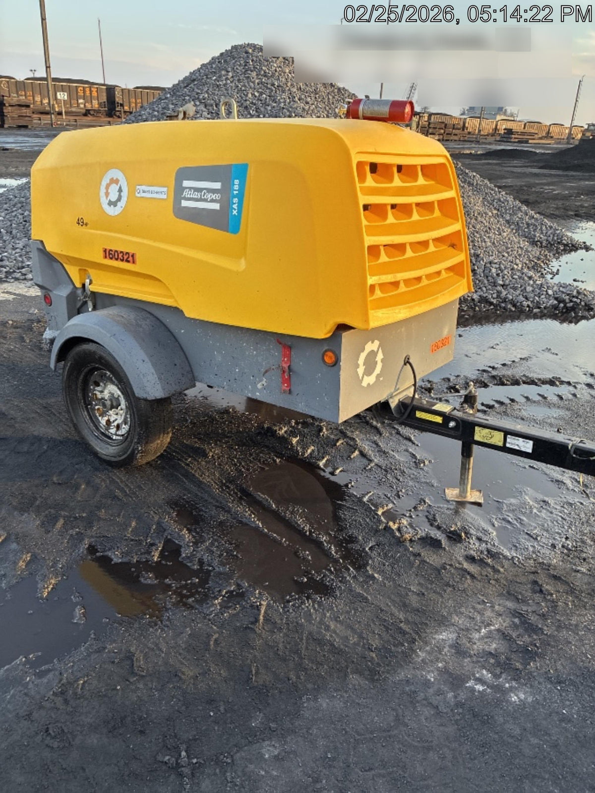 2021 ATLAS COPCO XAS188 CWK