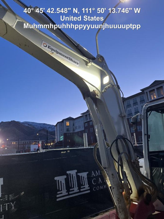 2020 Takeuchi TB250-2C Cab/Heat/Air, Rubber Tracks, Manual TAG QC
