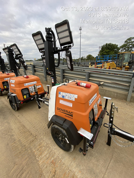 2023 Generac MLT2 Diesel, Flex Switch 120V Input, Powerzone Controller, (4) 320W LED Lights, 4kW Generator, 39.9 Gal Fuel Tank, 2" Ball, T3