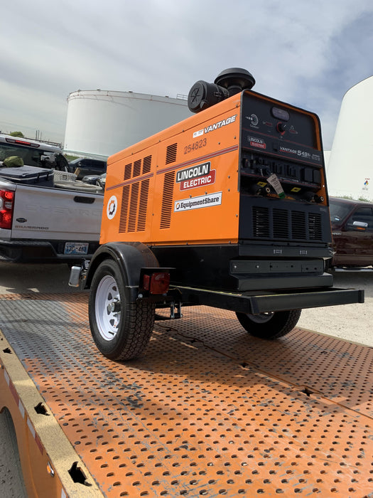 2022 Lincoln Electric Vantage 549X Crosslink Technology, Trailer Mounted, ES Decals, T3