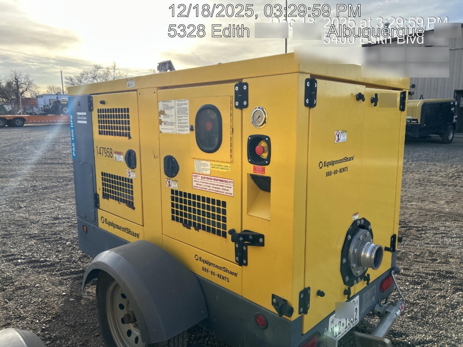 2021 ATLAS COPCO PAS 100 HF CS Enclosed