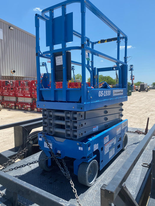 2020 Genie GS-1930 Solid Non Marking Tires, Beacon, Folding rails with half height swing gate