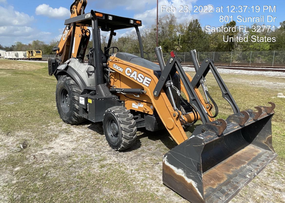 2019 CASE 580N EP - Extendable Backhoe