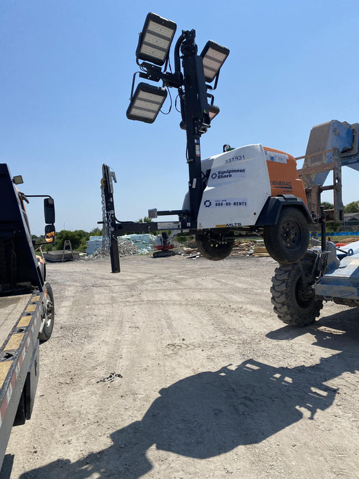 2023 Generac MLT2 Diesel, Flex Switch 120V Input, Powerzone Controller, (4) 320W LED Lights, 4kW Generator, 39.9 Gal Fuel Tank, 2" Ball, T3