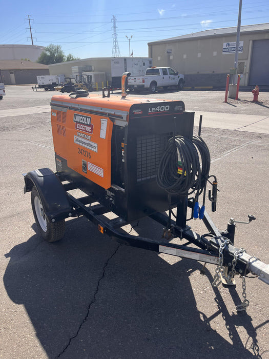 2022 Lincoln Electric LE400 Kubota V1505, Trlr, Cable Rack, Light Kit, ES Decals, T3