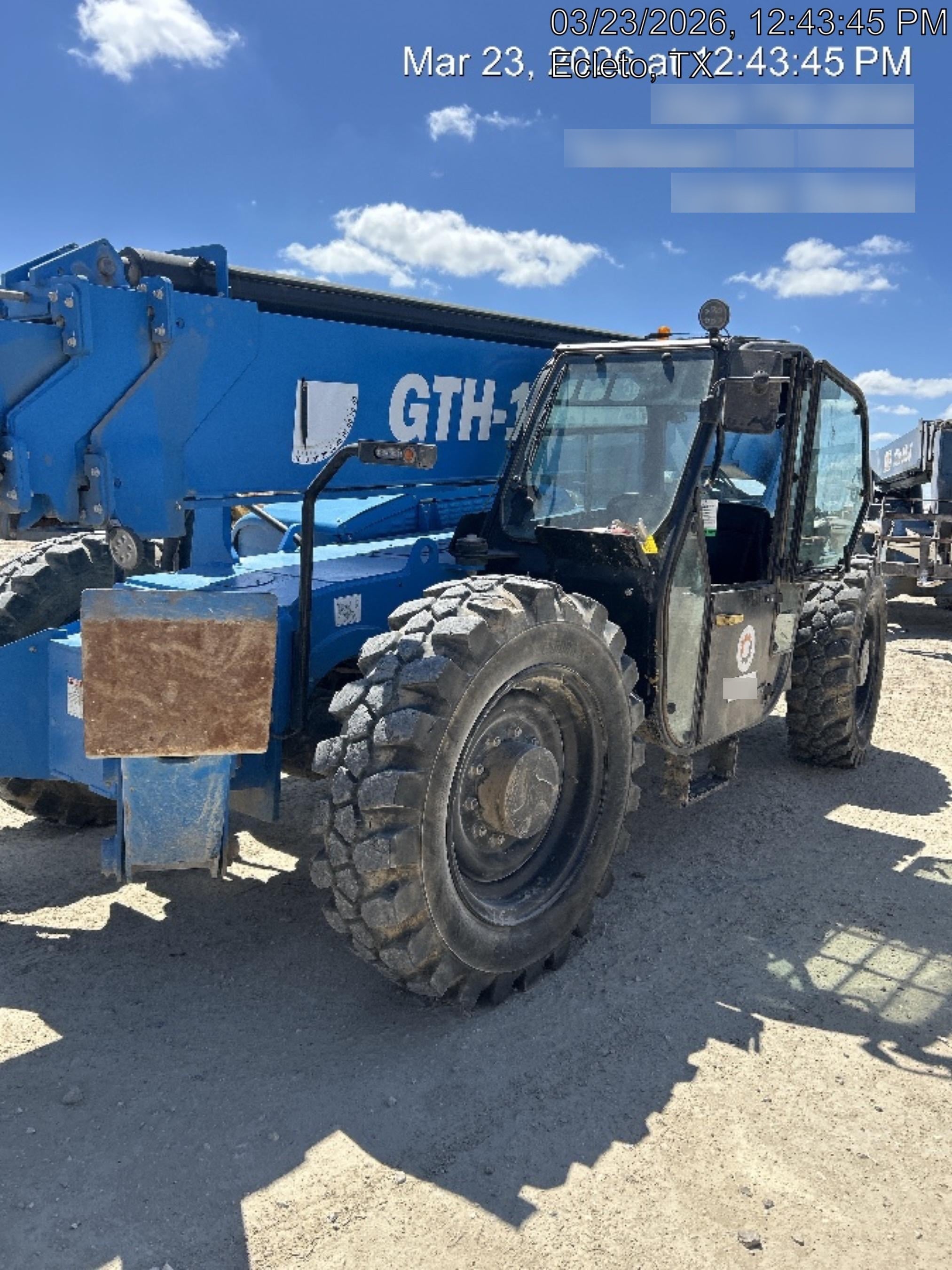 2024 Genie GTH-1056 74Hp Dsl, Cab/Heat/Air, FF Tires, LED WL, T3 + Access Control
