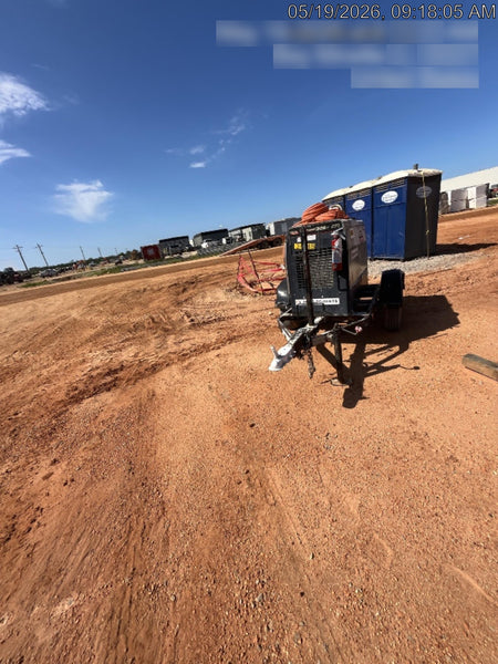 2019 Lincoln Electric Vantage 322 Welder Ready-Pak 3, Two wheel trailer, Fender and Light kit, Cable Rack