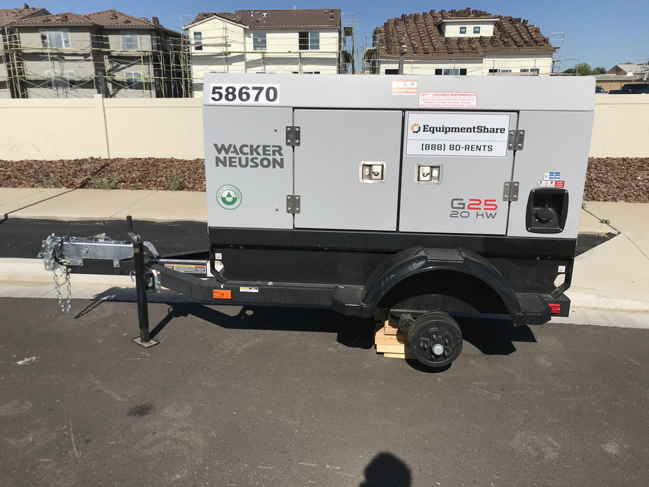2020 WACKER NEUSON G25