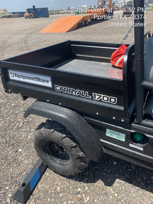 2021 Club Car CA1700D Canopy, Diesel, 4 Passenger