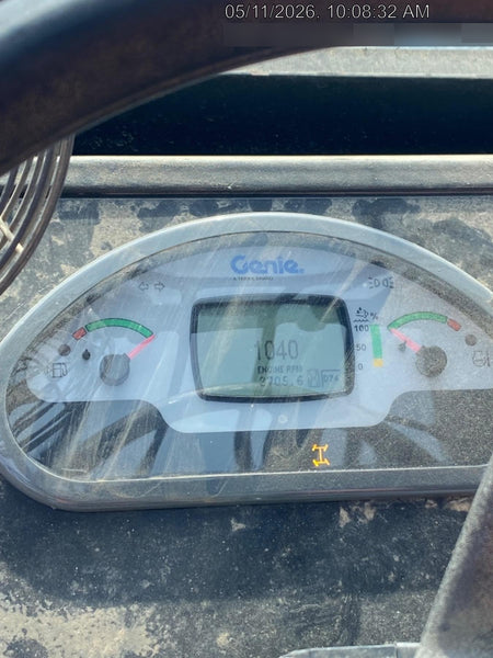 2018 Genie GTH-844 Genie GTH-844 w/Enclosed Cab w/HVAC, Work Lights, Solid Tires, Beacon, 60" Carriage and Forks