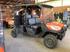 2021 Kubota RTV-X1140W-H Plastic Canopy, Windshield Acrylic Clear, LED Strobe Light, Wire Harness Kit, Back up Alarm