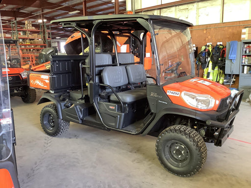 2021 Kubota RTV-X1140W-H Plastic Canopy, Windshield Acrylic Clear, LED Strobe Light, Wire Harness Kit, Back up Alarm