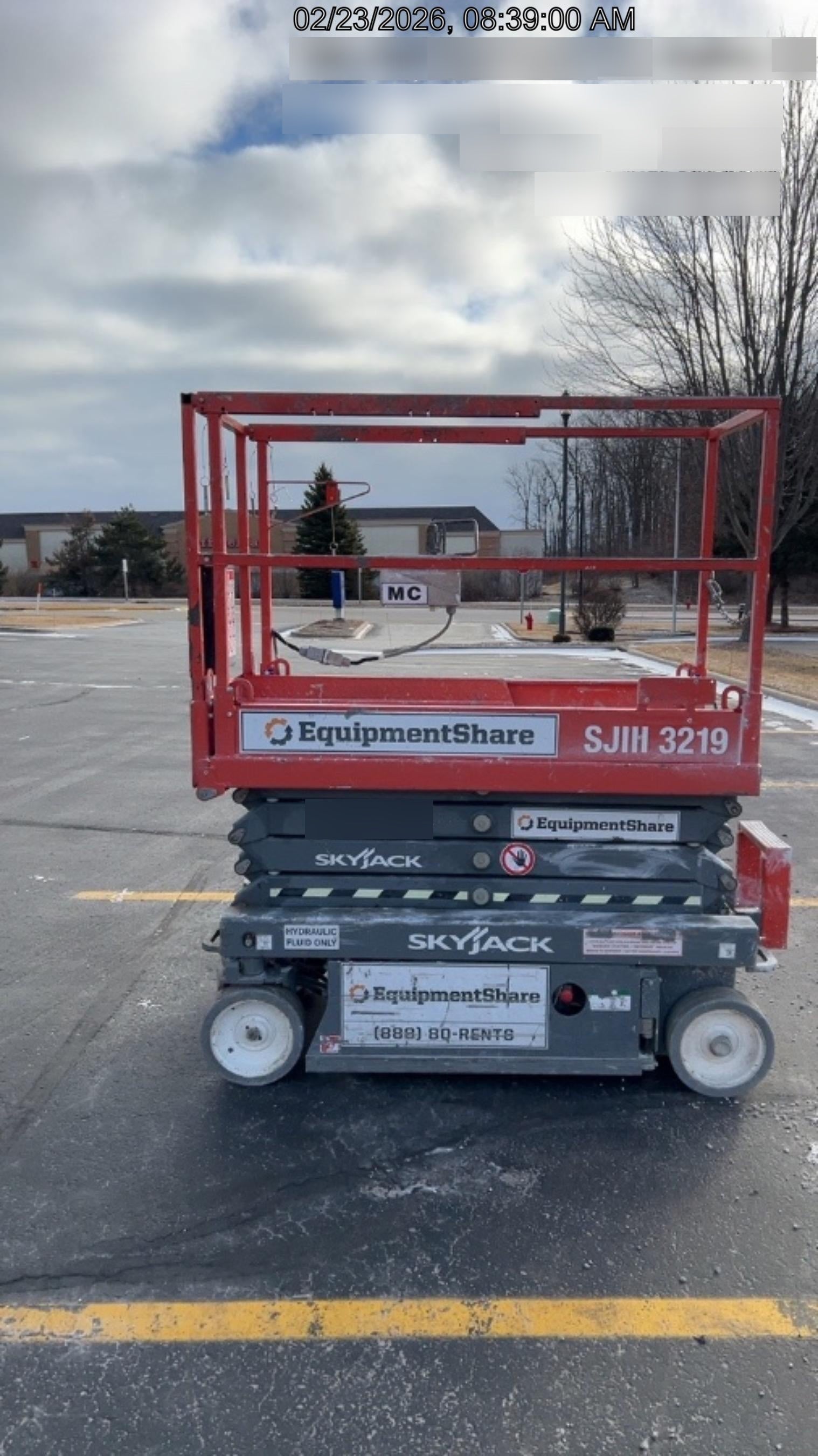 2019 Skyjack SJIII-3219 Standard w/Trojan Batteries