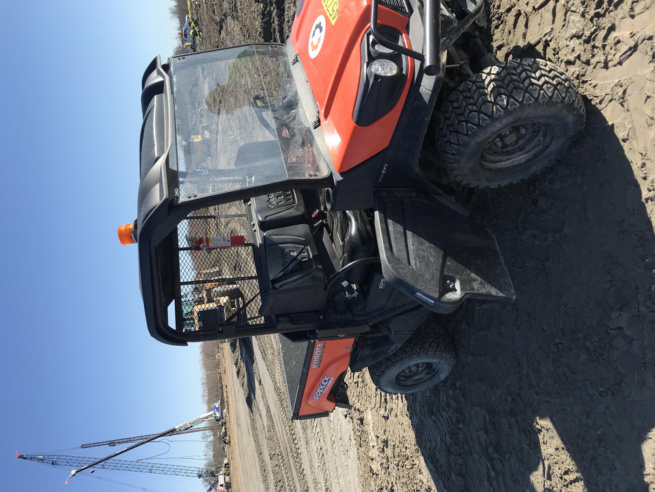 2019 Kubota RTV-XG850WL-H 4wd Utility Cart, Gas, 2 Seat, LED Strobe, Windshield Tempered Glass, Plastic Canopy, Wire Harness Kit, Backup Alarm