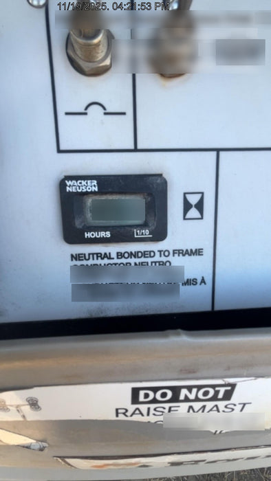 2019 Wacker Neuson LTV6L-MH Standard Options, ES Track Hardware, Fuel Level Sensor