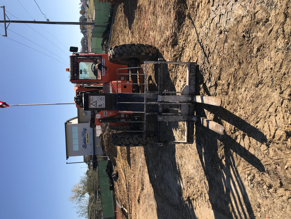 2019 Skytrak 6036 Cab/Heat/Air, Solid Tires, LED Work Lights, Beacon w/50" Carriage, 48" Pallet Forks