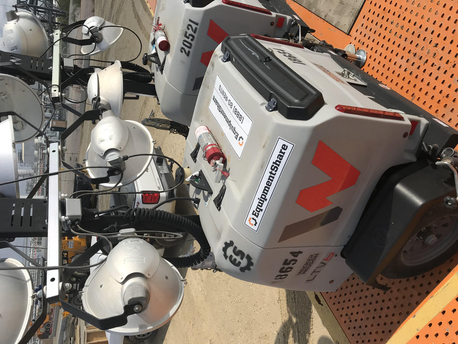 2018 Wacker Neuson LTV6L-MH Wacker Neuson LTV6L Mobile Light Tower w/Fuel Level Sensor Installed
