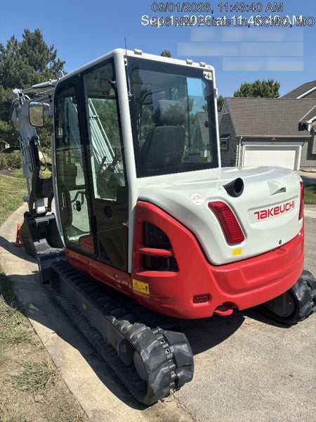 2024 TAKEUCHI TB370CR