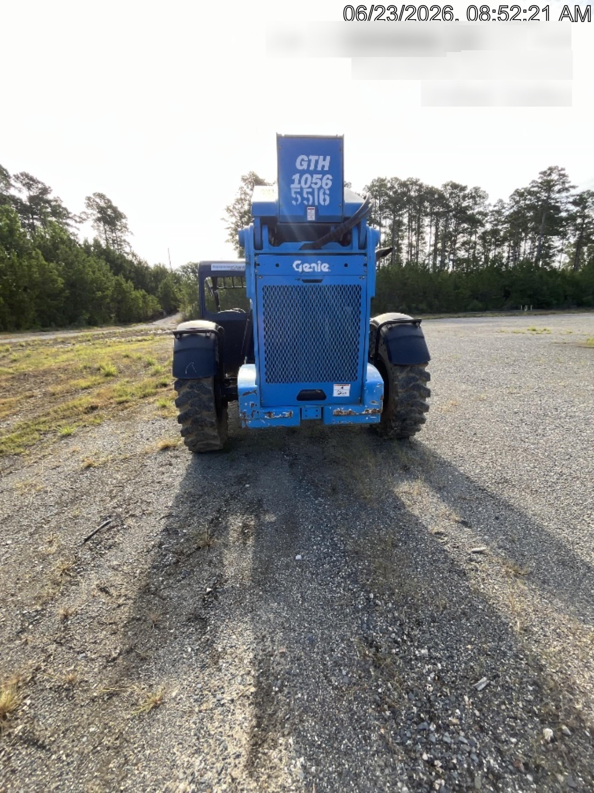 2017 Genie GTH-1056 Genie GTH1056, Solid Tires, 60" carriage, Open ROPS