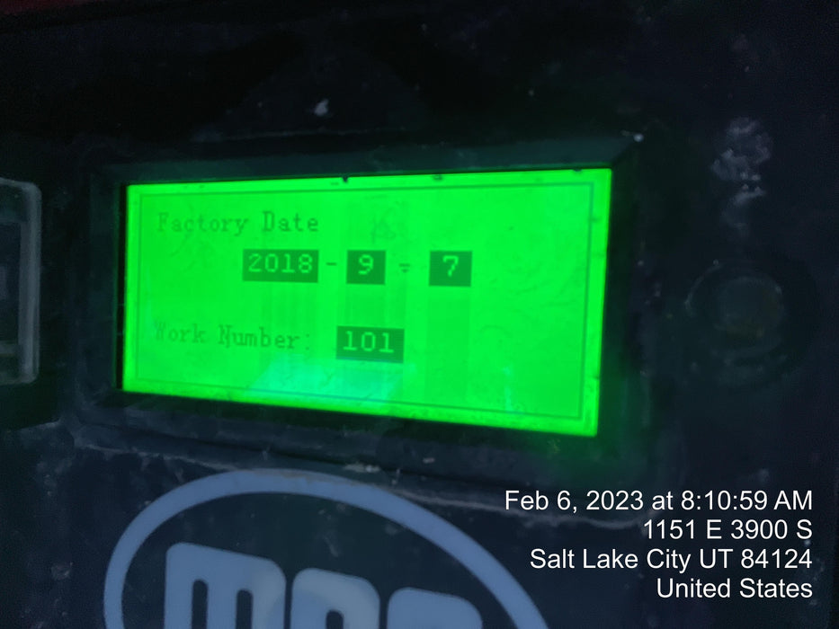 2019 MEC 1330SE Standard Options