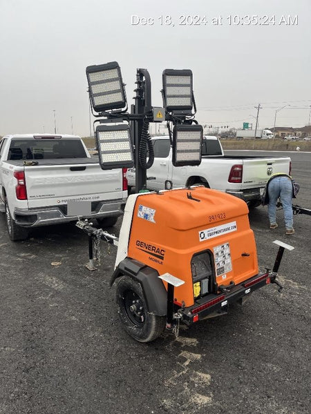 2024 Generac MLT2 Diesel, Flex Switch 120V Input, Powerzone Controller, 
(4) 320W LED Lights, 4kW Generator, 39.9 Gal Fuel Tank, 2" Ball, T3