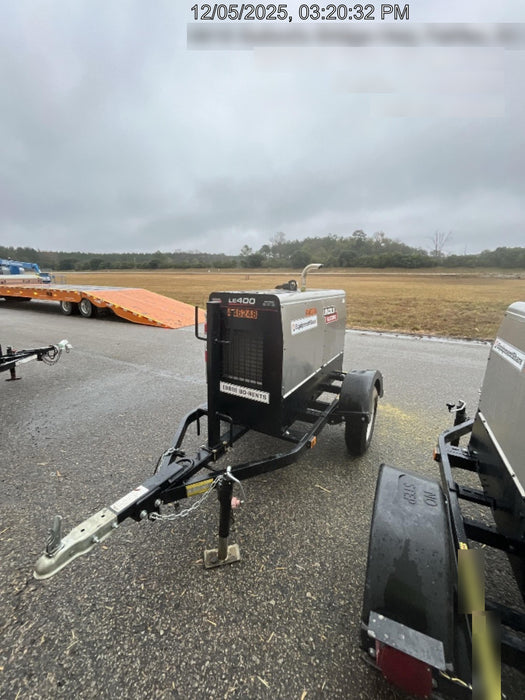 2024 Lincoln Electric LE400 Kubota V1505, Trlr, Cable Rack, Light Kit, ES Decals, T3