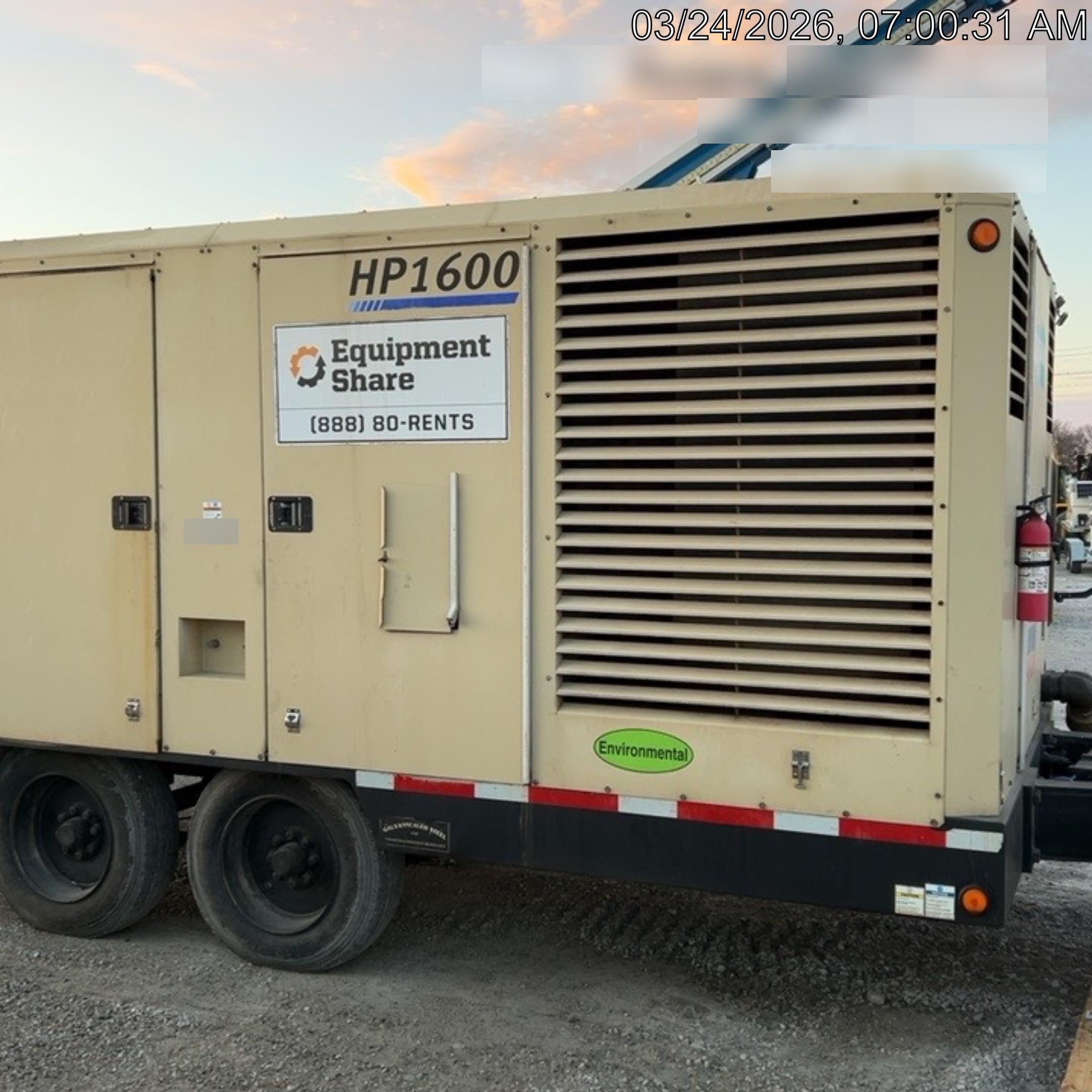 2018 DOOSAN HP1600WCU-T3 Tier 3 Reman