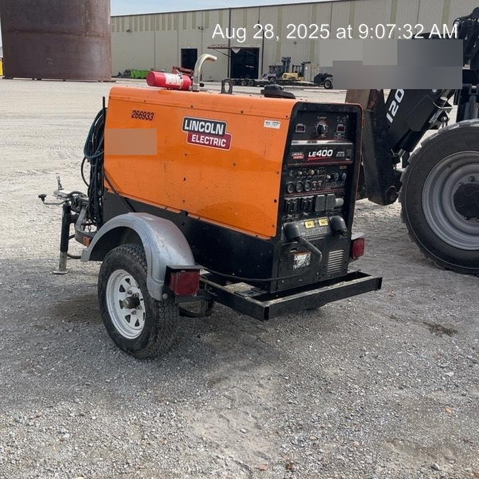 2022 Lincoln Electric LE400 Kubota V1505, Trlr, Cable Rack, Light Kit, ES Decals, T3