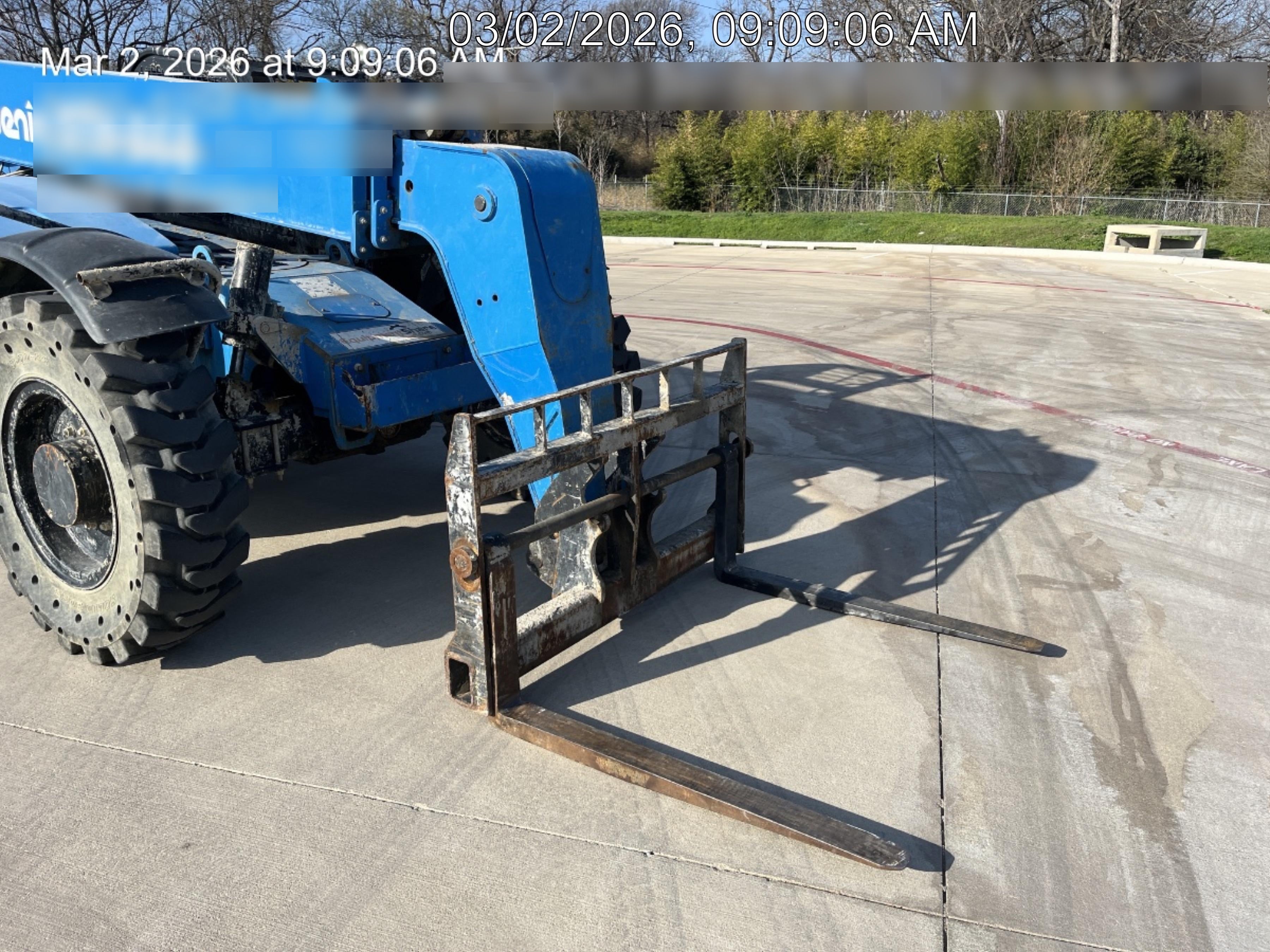 2017 Genie GTH-844 Genie GTH844 Telehandler, 60" Carriage, Solid Tires