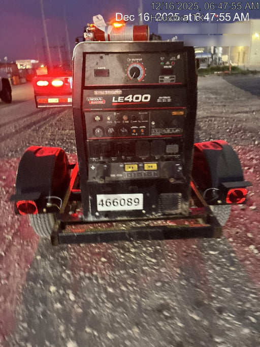 2024 Lincoln Electric LE400 Kubota V1505, Trlr, Cable Rack, Light Kit, ES Decals, T3