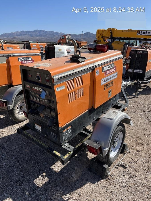 2022 Lincoln Electric LE400 Kubota V1505, Trlr, Cable Rack, Light Kit, ES Decals, T3