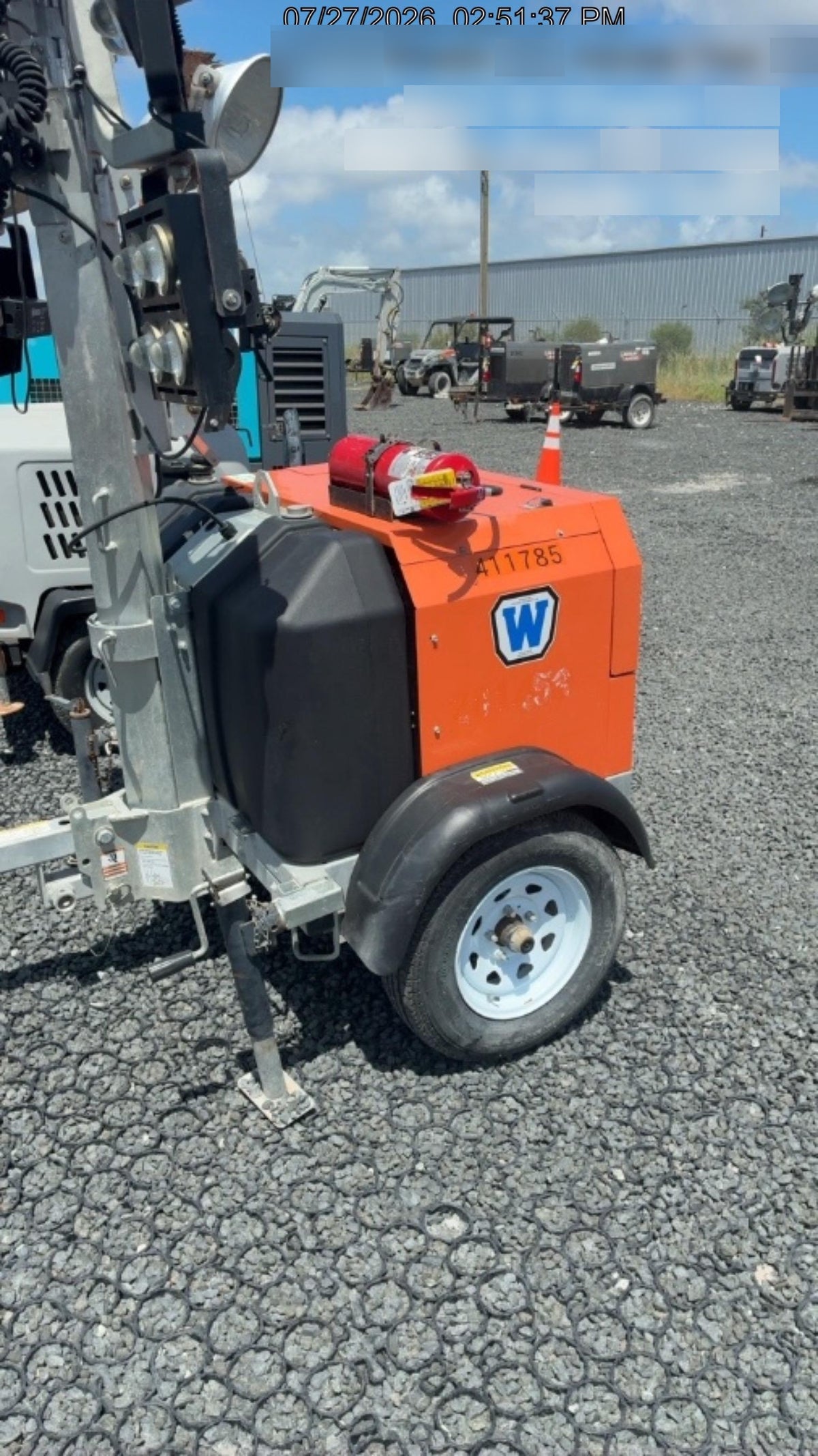 2024 Wanco WLTT-4MM4K Diesel, Deep Sea Controller, Shore Power Plug, Auto Start, (4) 350W LED Floodlights, 4kW Generator, 60 Gal Fuel Tank, 2" Ball, T3